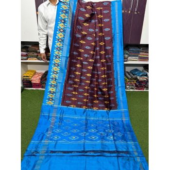 PSRGILWS5Y20XZDC34- light weight Ikat silk saree