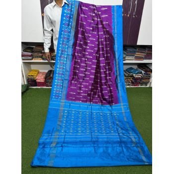 PSRGILWS5Y20XZDC48- light weight Ikat silk saree