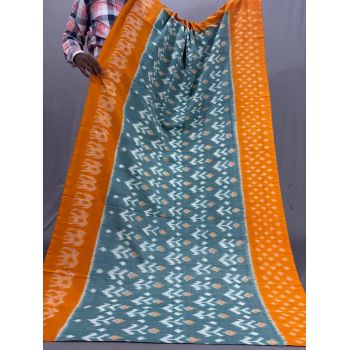 PSSIICTS5N03INSC02- Ikat cotton saree