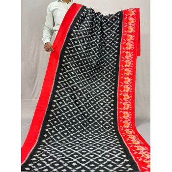PSSIICTS5N03INSC34- Ikat cotton saree