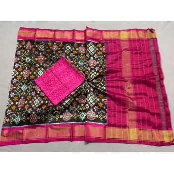 PSSISDST5Y21FSDC21- Ikat Silk dupatta with Ikat sico top