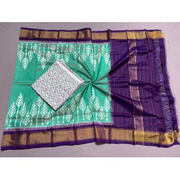 PSSISDST5Y21FSDC26- Ikat Silk dupatta with Ikat sico top