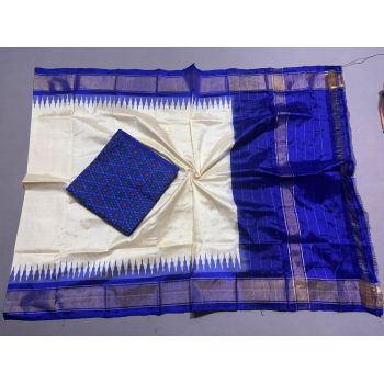 PSSISDST5Y21FSDC32- Ikat Silk dupatta with Ikat sico top
