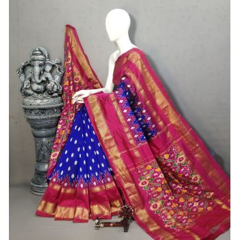 PALUIDSS5N04TSDD05- Ikat silk saree