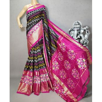 PRIHIDSS5N02NCCD30- Ikat silk saree