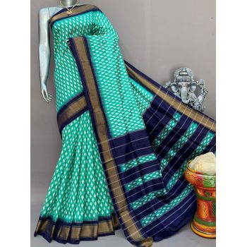 PSNTIDSS5N04TSDC06- Ikat silk saree