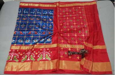 PALUIDSS5Y05NCCD08- Ikat silk saree