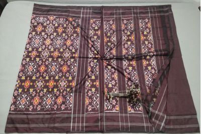 PALUIDSS5Y06BSCD17- Ikat silk saree