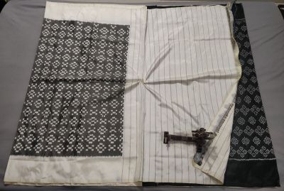 PALUIDSS5Y06BSCD08- Ikat silk saree