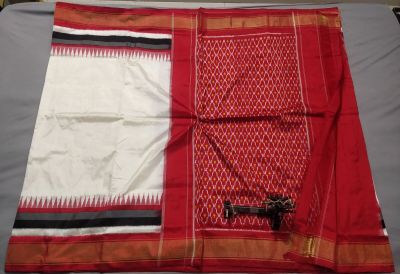 PALUIDSS5Y06BSCD09- Ikat silk saree