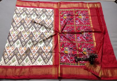 PALUIDSS5Y06BSCD29- Ikat silk saree