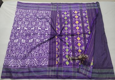 PALUIDSS5Y06BSCD07- Ikat silk saree