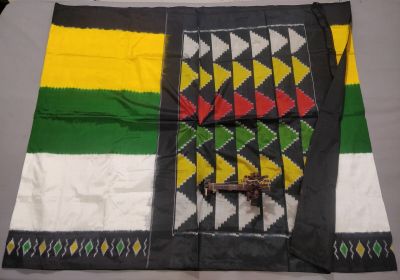 PALUIDSS5Y06BSCD18- Ikat silk saree