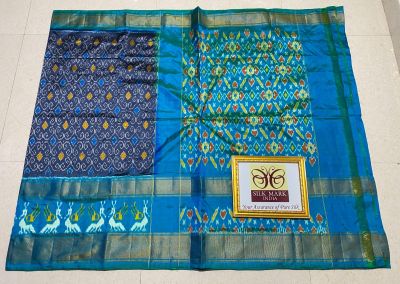 PPHSIDSS5A18BSCC10- Ikat silk saree