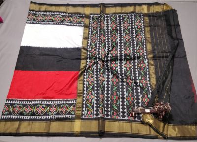 PALUIDSS5Y06BSCD31- Ikat silk saree