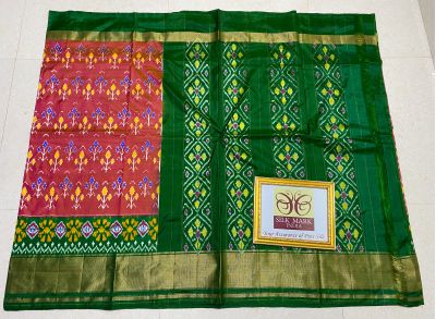 PPHSIDSS5A18BSCC34- Ikat silk saree