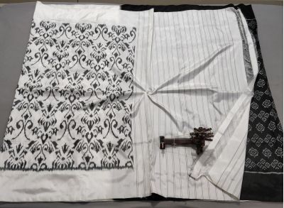PALUIDSS5Y06BSCD26- Ikat silk saree