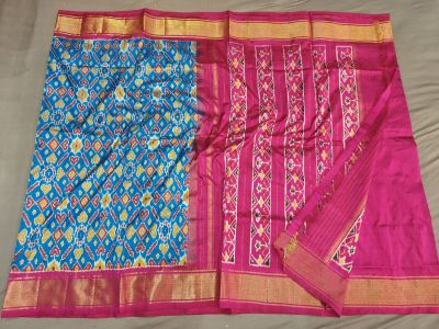 PGMRIDSS5M31NICC01- Ikat silk saree