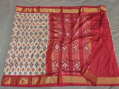 PGMRIDSS5M31NICC02- Ikat silk saree