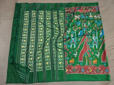 PGMRIDSS5M31NICC05- Ikat silk saree