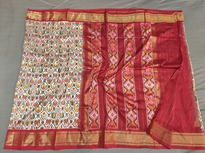 PGMRIDSS5M31NICC07- Ikat silk saree