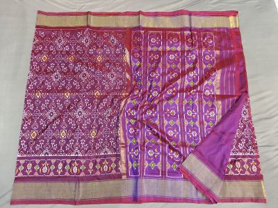 PGMRIDSS5M31NICC10- Ikat silk saree