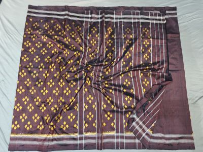 PGMRILWS5A07XECD03- light weight Ikat silk saree