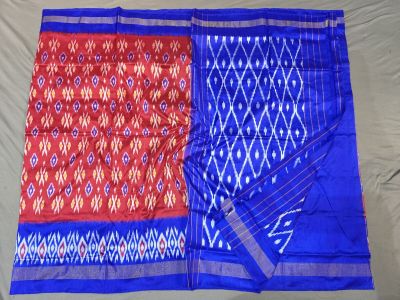 PGMRILWS5A07XECD04- light weight Ikat silk saree