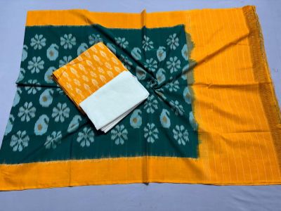 PSSIC3PP5A05IZSD07- Double ikat cotton salwar set