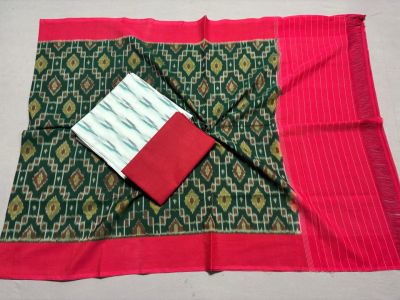 PSSIC3PP5A05IZSD15- Double ikat cotton salwar set