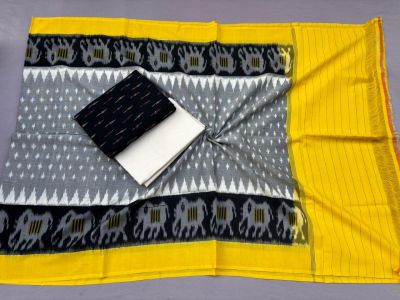 PSSIC3PP5A05IZSD18- Double ikat cotton salwar set
