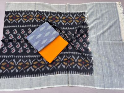 PSSIC3PP5A05IZSD19- Double ikat cotton salwar set