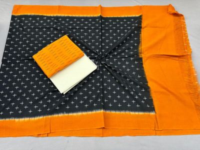 PSSIC3PP5A05IZSD21- Double ikat cotton salwar set