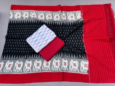 PSSIC3PP5A05IZSD22- Double ikat cotton salwar set