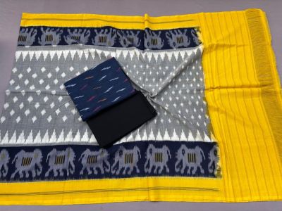 PSSIC3PP5A05IZSD27- Double ikat cotton salwar set