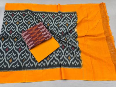 PSSIC3PP5A05IZSD28- Double ikat cotton salwar set