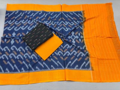 PSSIC3PP5A05IZSD38- Double ikat cotton salwar set