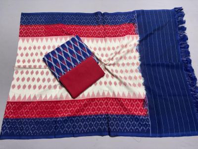 PSSIC3PP5A05IZSD40- Double ikat cotton salwar set