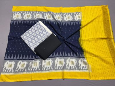 PSSIC3PP5A05IZSD43- Double ikat cotton salwar set