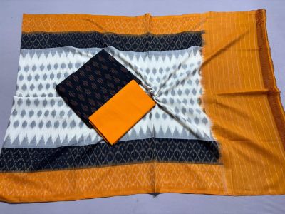 PSSIC3PP5A05IZSD46- Double ikat cotton salwar set