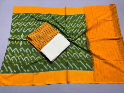 PSSIC3PP5A05IZSD47- Double ikat cotton salwar set