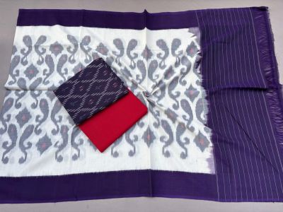 PSSIC3PP5A05IZSD51- Double ikat cotton salwar set