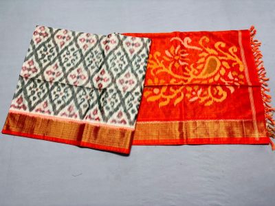 PSSIISCS5A05ECDC29- Ikat Sico saree