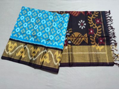 PSSIISCS5A07EEDD05- Ikat Sico saree