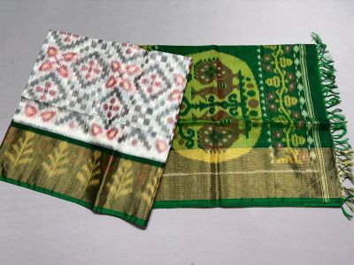 PSSIISCS5A07EEDD20- Ikat Sico saree