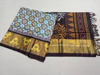 PSSIISCS5A07EEDD21- Ikat Sico saree