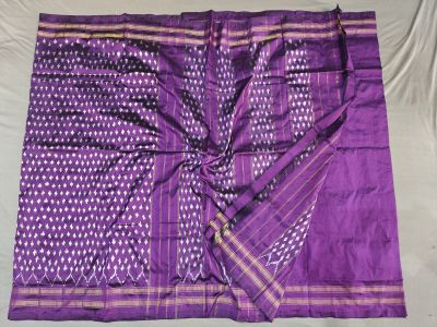 PGMRILWS5A07XECD27- light weight Ikat silk saree