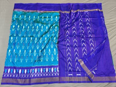 PGMRILWS5A07XECD36- light weight Ikat silk saree