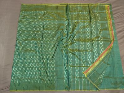 PGMRILWS5A07XECD39- light weight Ikat silk saree