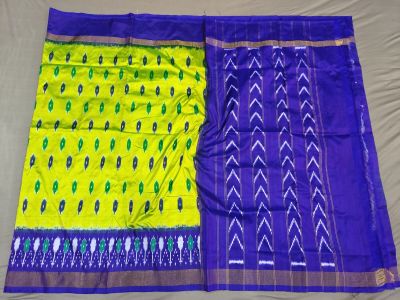 PGMRILWS5A07XECD41- light weight Ikat silk saree